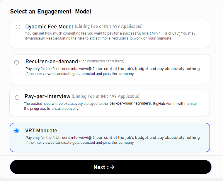 Choose Your Engagement Model