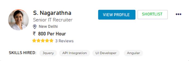 Recruiters On-demand